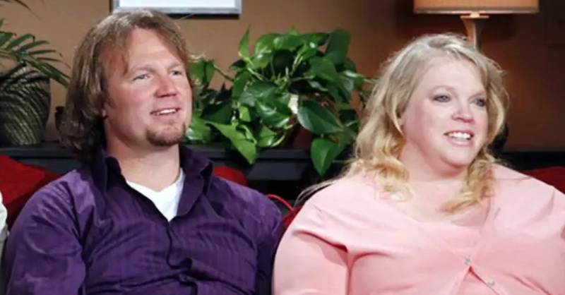 Kody e Janelle Brown de'Sister Wives.'