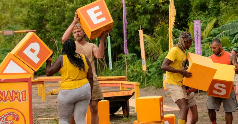 A tribo Nami completa o"Persistence" immunity challenge