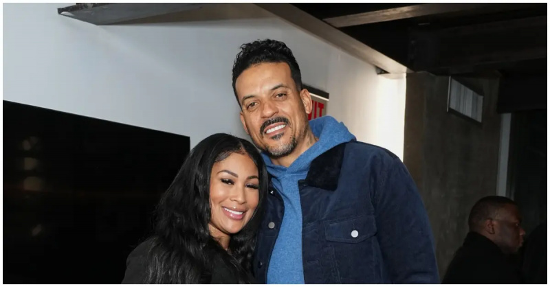 (l-r): Anansa Sims i Matt Barnes