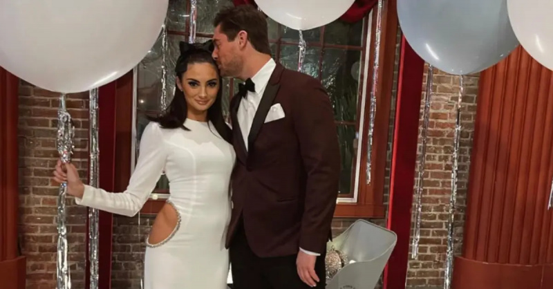 Paige DeSorbo och Craig Conover i december 2021.