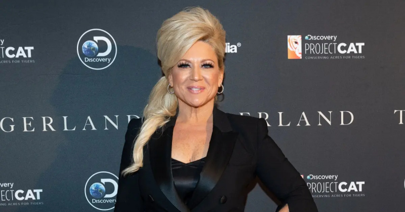 Osobowość telewizyjna Theresa Caputo uczestniczy w"Tigerland" New York Screening at Crosby Street Hotel