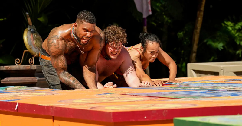 Brandon Cottom bir'Survivor 44' challenge.