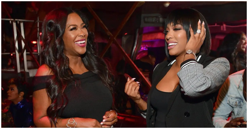 (l-r): Kenya Moore und Porsha Williams