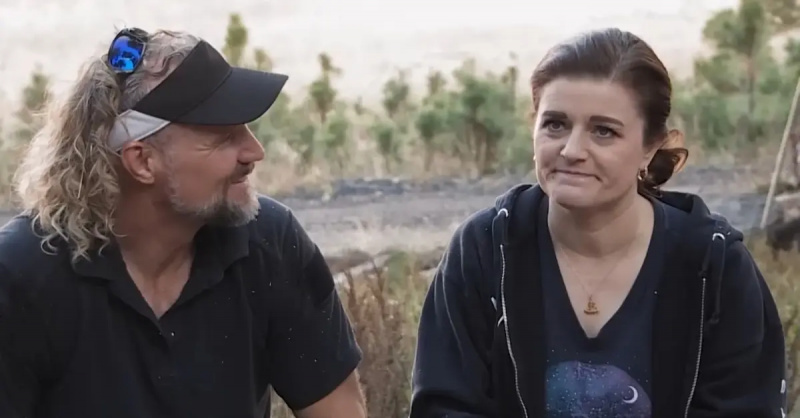 (từ trái sang phải): Kody Brown và Robyn Brown trên'Sister Wives'
