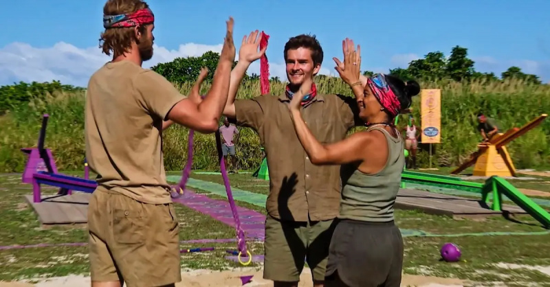 Hunter, Charlie i Maria daju pet'Survivor 46'
