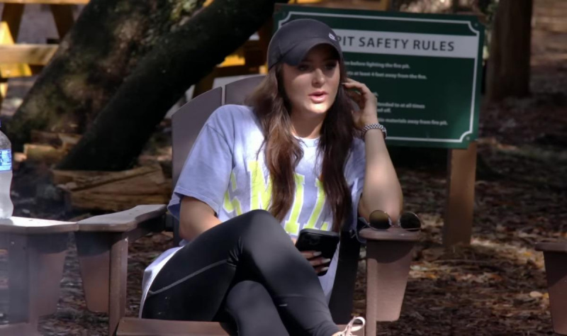 Leah dovnitř'Teen Mom: The Next Chapter'
