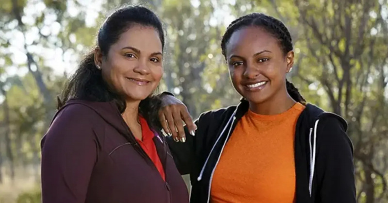 Sandra Diaz-Twine un Nina Twine'Australian Survivor: Blood V Water.'