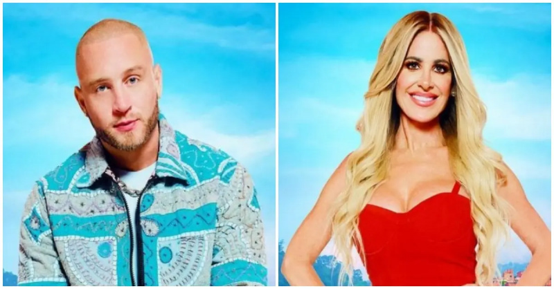 (l-r): Chet Hanks und Kim Zolciak