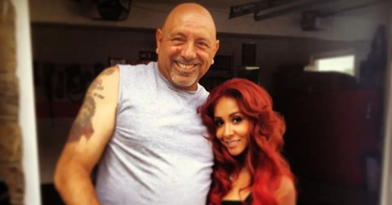 Snooki med sin pappa