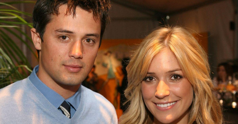 (l-r): Lauren Conrad에 참석한 Stephen Colletti와 Kristin Cavallari's fashion show.