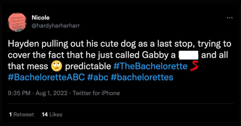 Twitter/@hardyharharharr