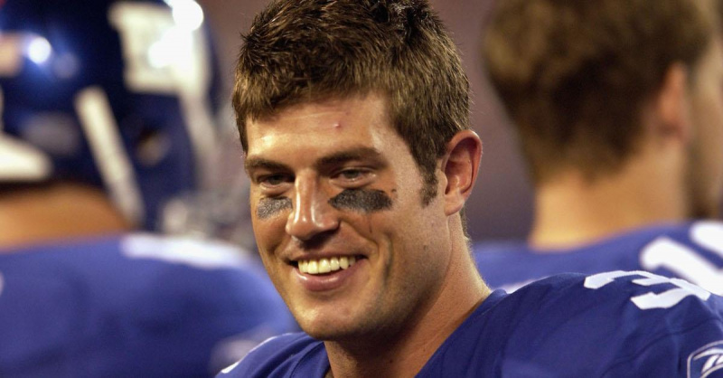 Jesse Palmer juega con los Gigantes de la NFL