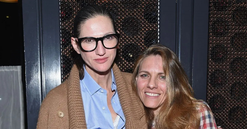 (l-r): Jenna Lyons a její bývalá přítelkyně Courtney Crangi
