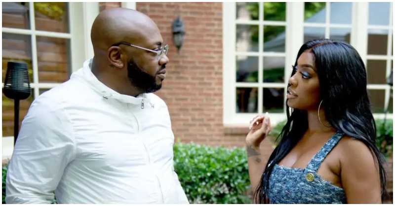 (l-r): Dennis McKinley și Porsha Williams