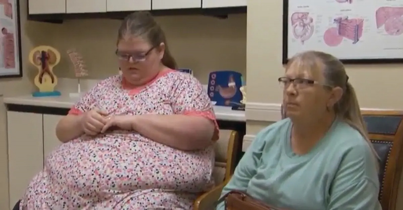 (L-r):杰基·罗杰斯(Jacky Rogers)和她的特蕾莎修女(Teresa)'My 600-Lb Life'