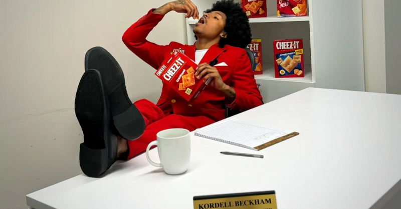 Kordell Beckham we współpracy z Cheez-It