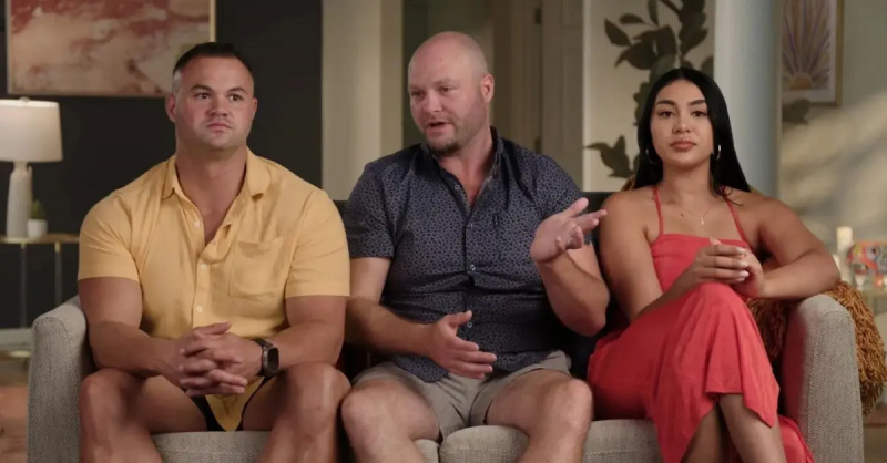 Patrick Mendes, John McManus och Thais Ramone satt på intervjusoffan'90 Day Fiancé: Happily Ever After'