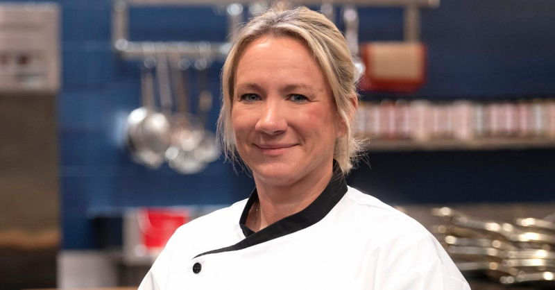 Mindy Livengood de'Hell's Kitchen: Battle of the Ages.'