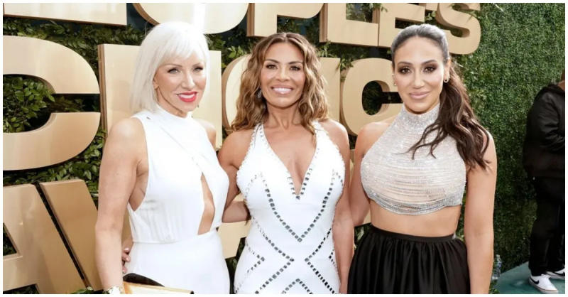 (l-r): Margaret Josephs, Dolores Catania i Melissa Gorga