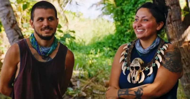 杰西洛佩兹和卡拉克鲁兹戈多伊在'Survivor'