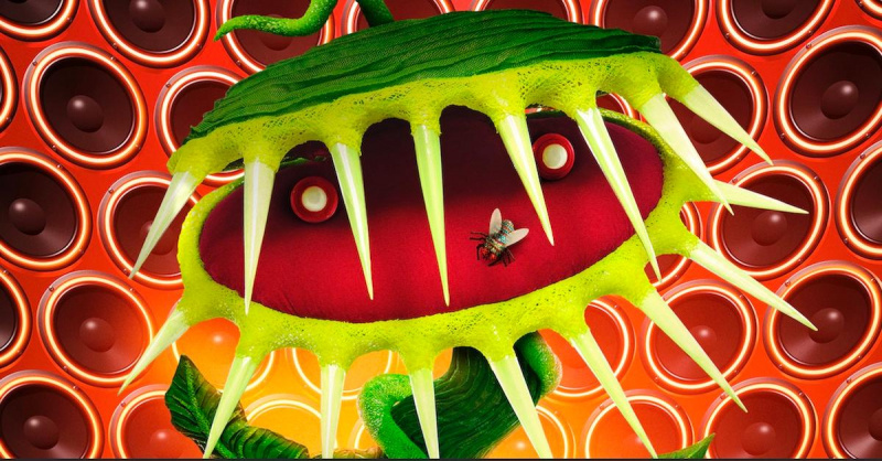 Venus Fly Trap на певца в маске