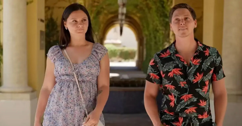 (l-r): Julia och Brandon vidare'90 Day Fiance: The Last Resort' Season 2