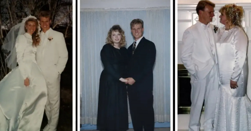 (de izquierda a derecha): Meri y Kody Brown's wedding, Janelle and Kody's wedding, Kody and Janelle's wedding.