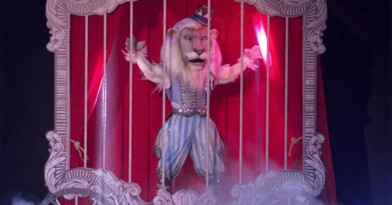 Sir Lion uključen'The Masked Singer'