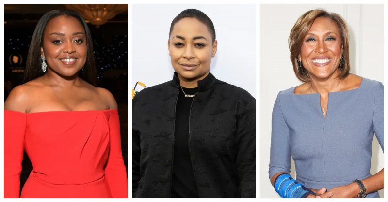Quinta Brunson, Raven-Symoné ve Robin Roberts.