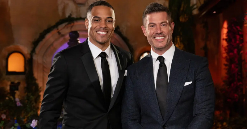 Grant Ellis e Jesse Palmer na mansão de solteiro