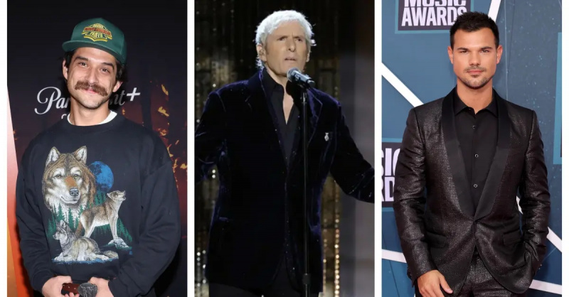 Tyler Posey, Michael Bolton in Taylor Lautner