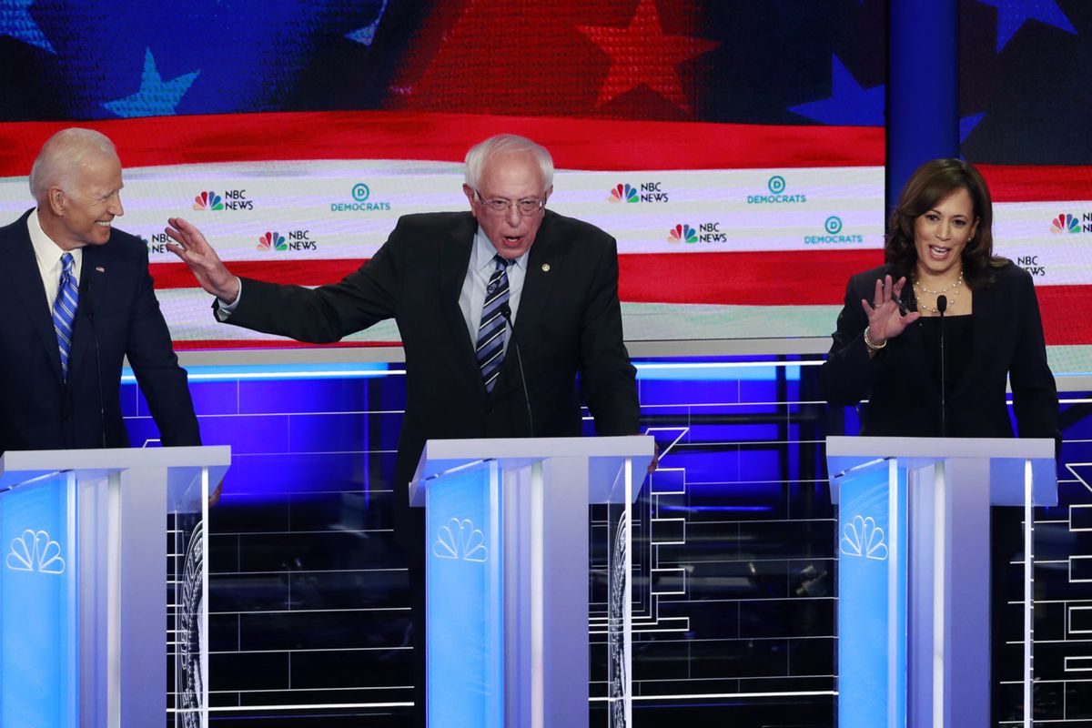 Ronde 2: Mediawinnaars en verliezers van democratische debatten, met het magische moment van NBC