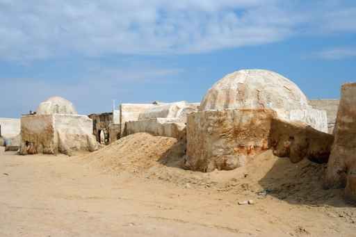 Opuštěné dekorace pro natáčení filmu Star Wars. (Associated Press/Fotolia)
