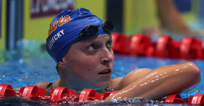katie ledecky vs michael phelps ori