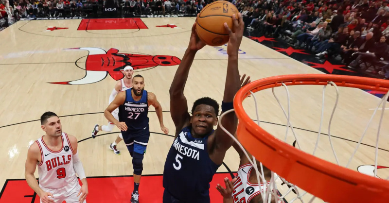 Anthony Edwardsas žais „Timberwolves“ 2024 m. vasario 6 d