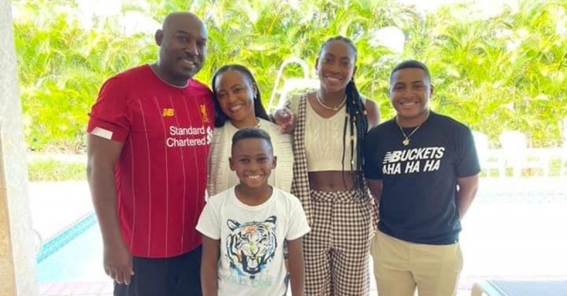 Los padres de la estrella del tenis Coco Gauff también fueron atletas talentosos