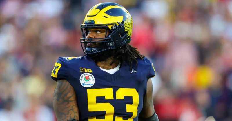 Trente Jones im Rose Bowl 2024 im Januar 2024