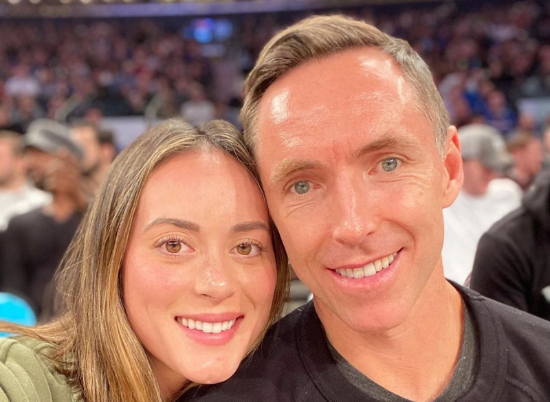 Lilla ja Steve Nash