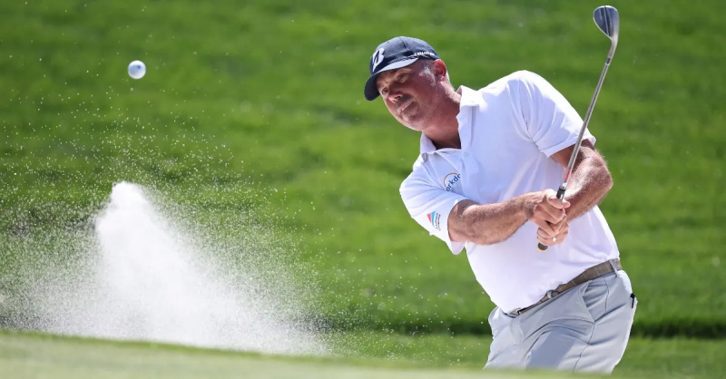 Matt Kuchar gra w golfa