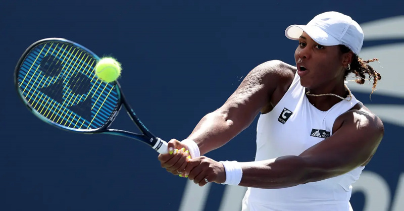 Joueur de tennis professionnel Taylor Townsend en 2023