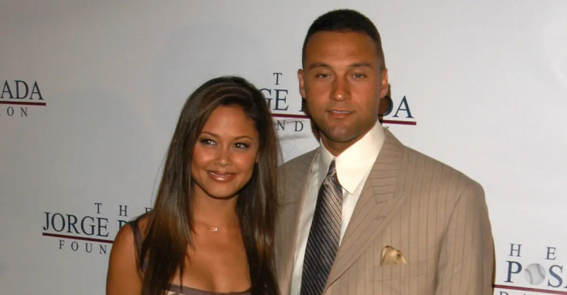 Vanessa Minnillo ve Derek Jeter, 4. Jorge Posada Vakfı Galasında