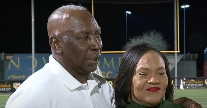 เซซามิน โรบินสัน's grandparents, Cleo and Gerri Robinson