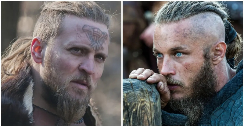 Peter Gantzler som Ragnar Lothbrook, Travis Fimmel som Ragnar Lothbrook