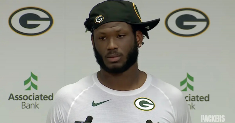 Chauncey Rivers ในงานแถลงข่าว