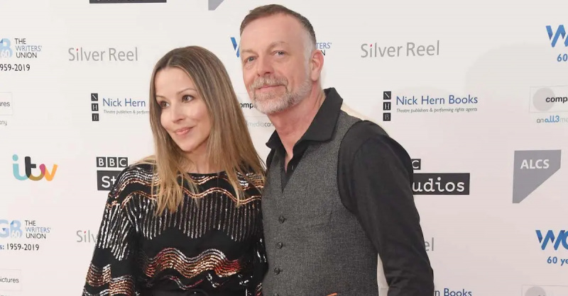 Hugo Speer avec sa femme Vivenne Harvey