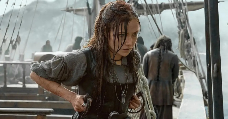 Clara Paget als Anne Bonny in'Black Sails'