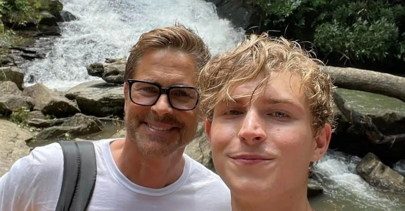 Rob Lowe a Johnny Berchtold