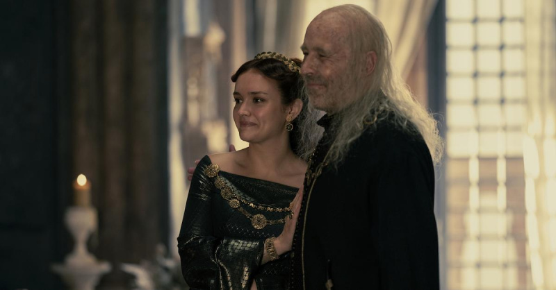 Olivia Cooke, Paddy Considine dans'House of the Dragon'