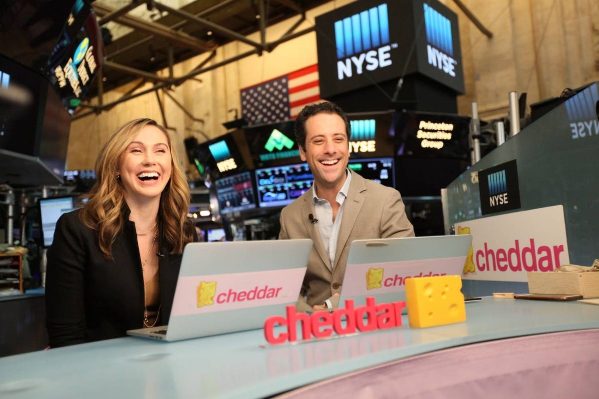 ด้วยรายการทีวีท้องถิ่นรายการใหม่ Cheddar ตั้งเป้าที่จะนำ Wall Street มาสู่ Main Street