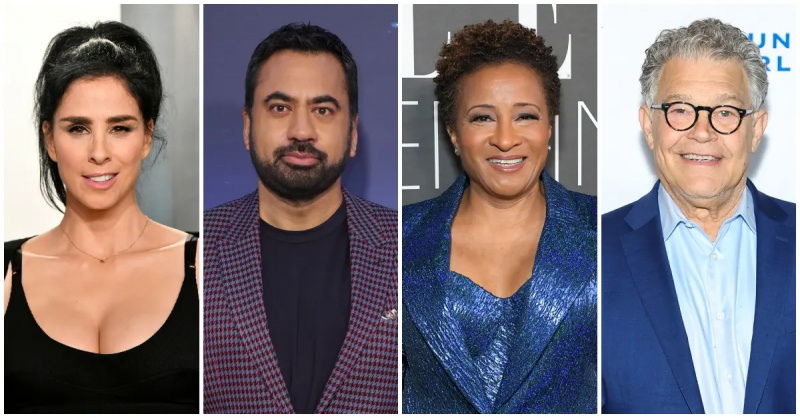 Sarah Silverman, Kal Penn, Wanda Sykes i Al Franken są wśród gości, którzy będą gospodarzami'The Daily Show.'